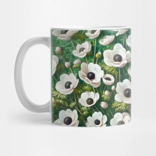 Anemone Flowers Mug